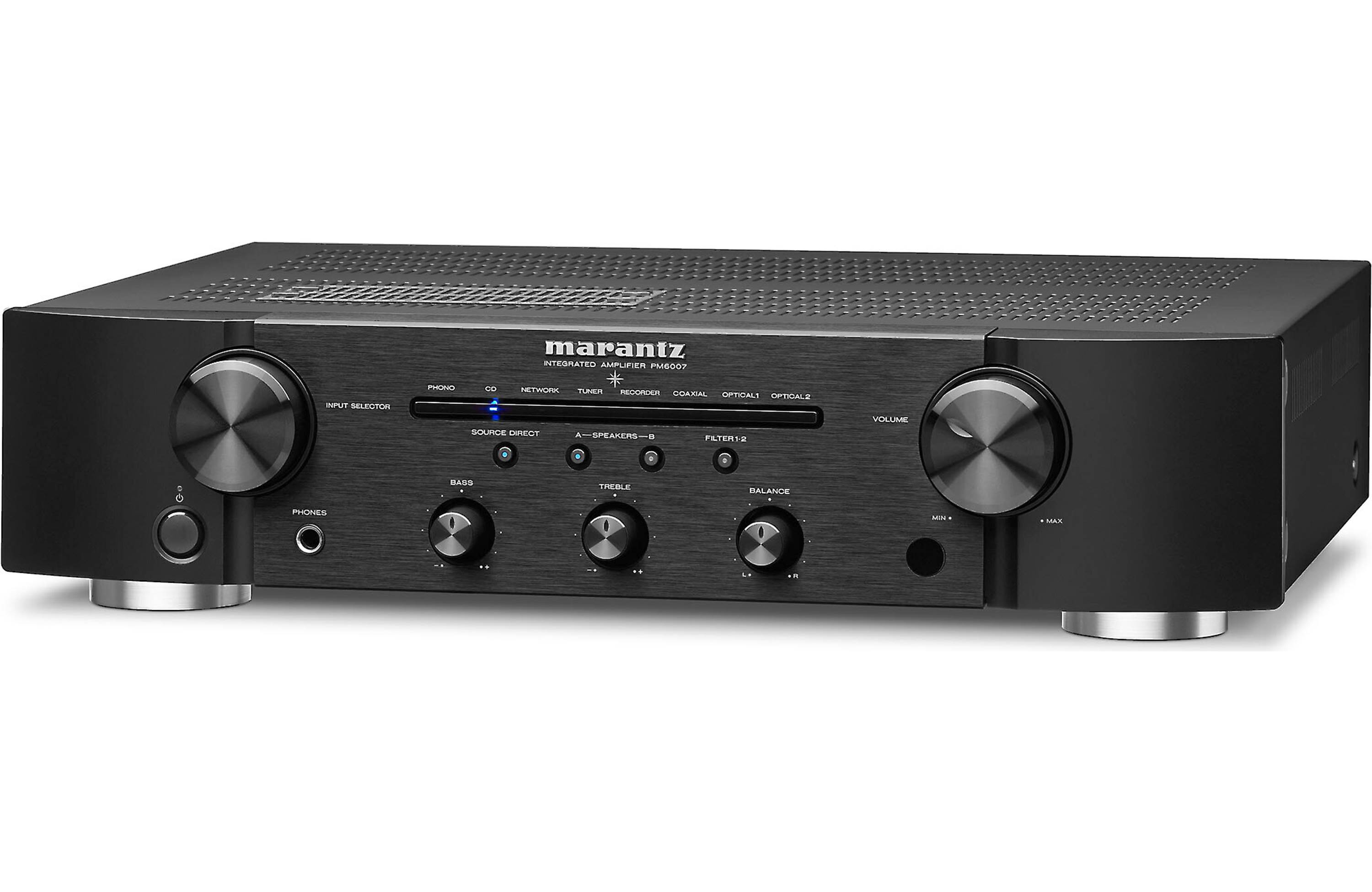 Marantz PM6007 Stereo Integrated Amplifier With Digital Connectivity and Built-In DAC - Audiomaxx India