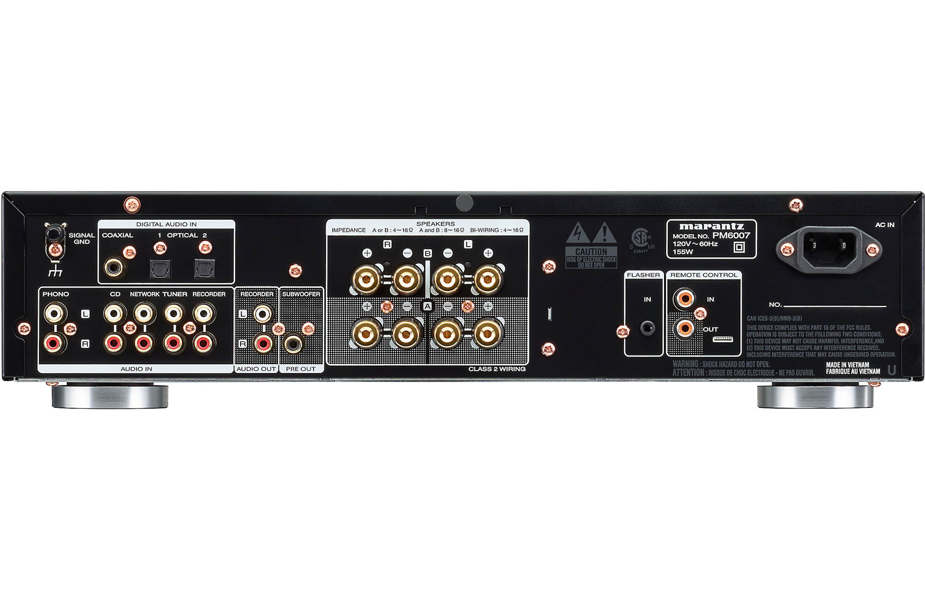Marantz PM6007 Stereo Integrated Amplifier With Digital Connectivity and Built-In DAC - Audiomaxx India