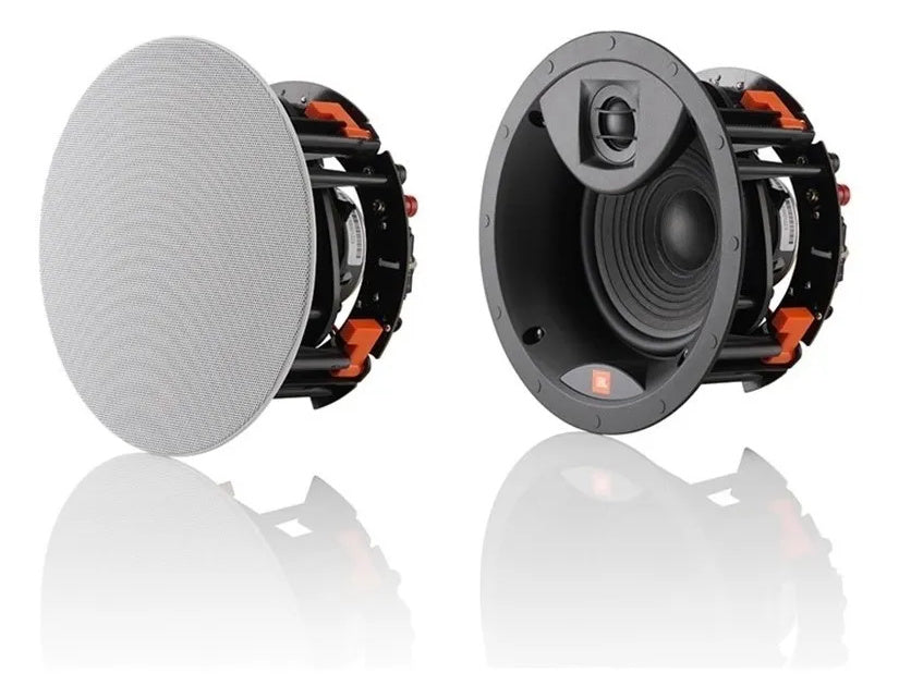 JBL Arena 6IC In-Ceiling Speaker With Magnetic Grill Best For Dolby Atmos Surround Effect Pair