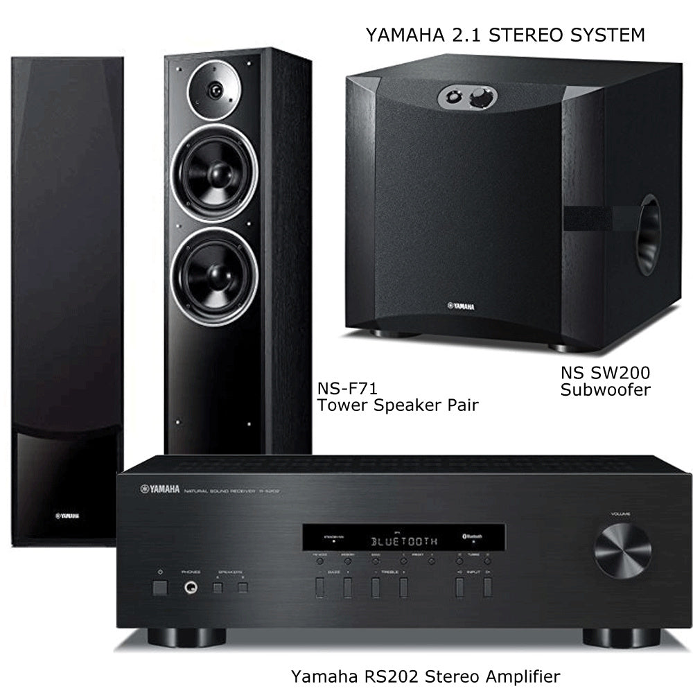 Yamaha stereo Tuner and 2 speakers set 2024