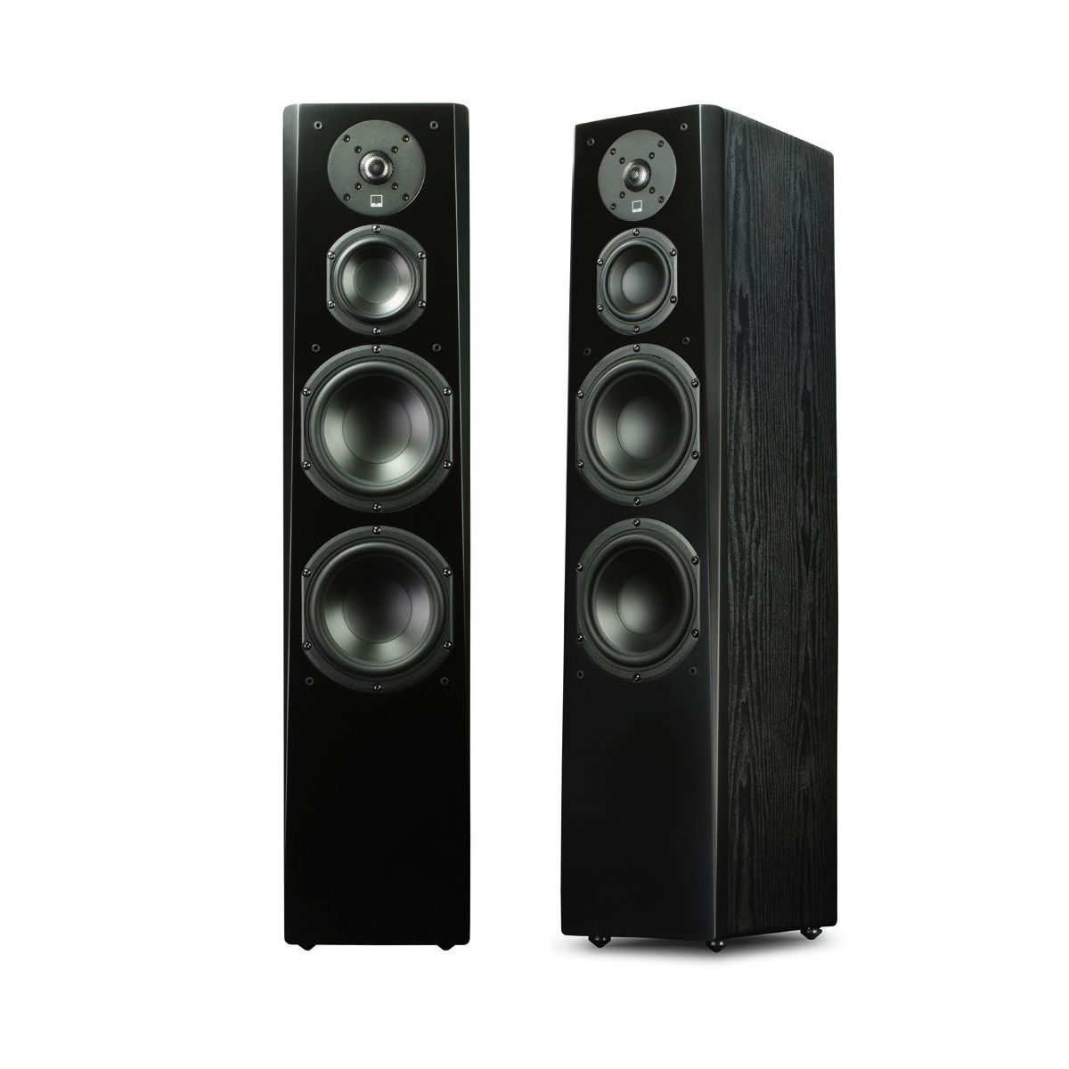 SVS Prime Tower Floor-Standing Speaker Pair - (Gloss Black) - Best Home Theatre Systems - Audiomaxx India