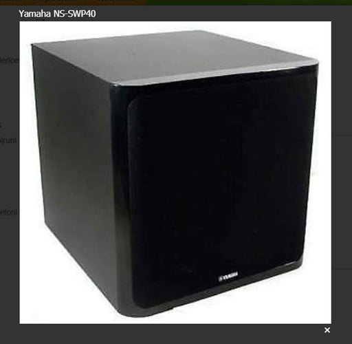 Yamaha NSSWP40 Passive Subwoofer New With 1 Year Warranty  ( Brown Box )