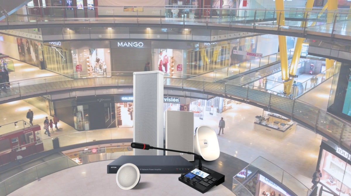 Key advantages of IP PA Systems in Malls and Industries