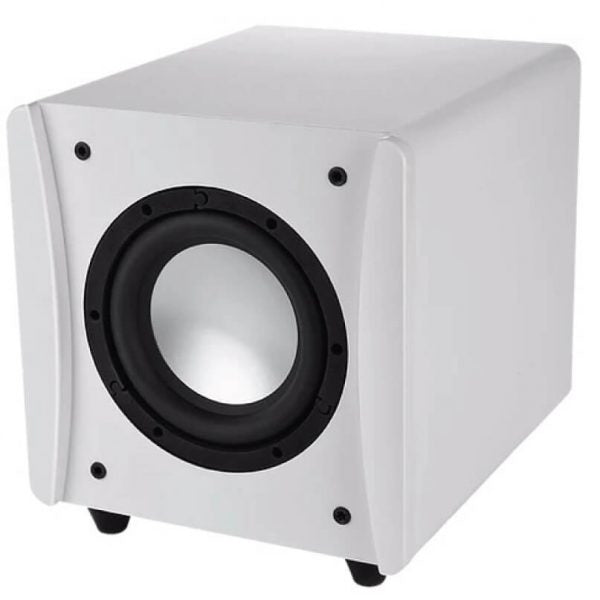 Velodyne Acoustics IMPMINIWE Impact 6.5" White Vinyl, 117V/230V, Digital Amplifier - Each