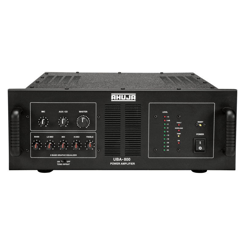 Ahuja UBA-800 800 Watt PA Amplifiers - Each