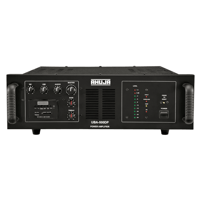 Ahuja UBA-500DP 500w DJ & Power Amplifier - Each