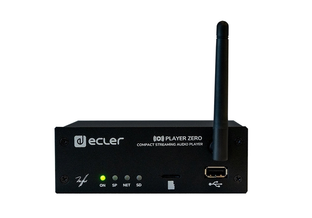 Ecler PLAYER ZERO microSD  DLNA & Airplay Streaming