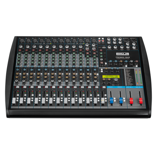Ahuja PROMIX-1442 With Built-in MP3 Player, 48V Phantom Supply All Ch AC Operation with 24 Digital Effects