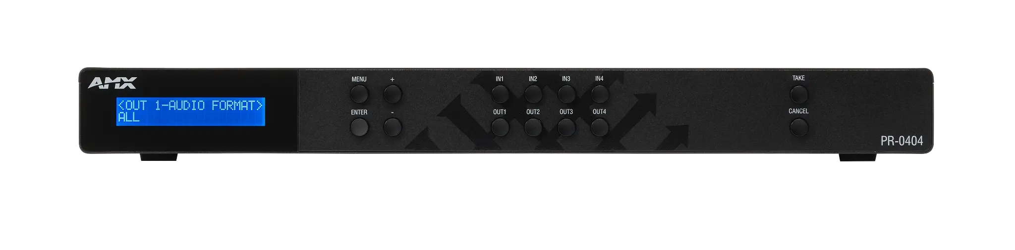 AMX PR-0404, 4X4 4K60 HDMI Switcher