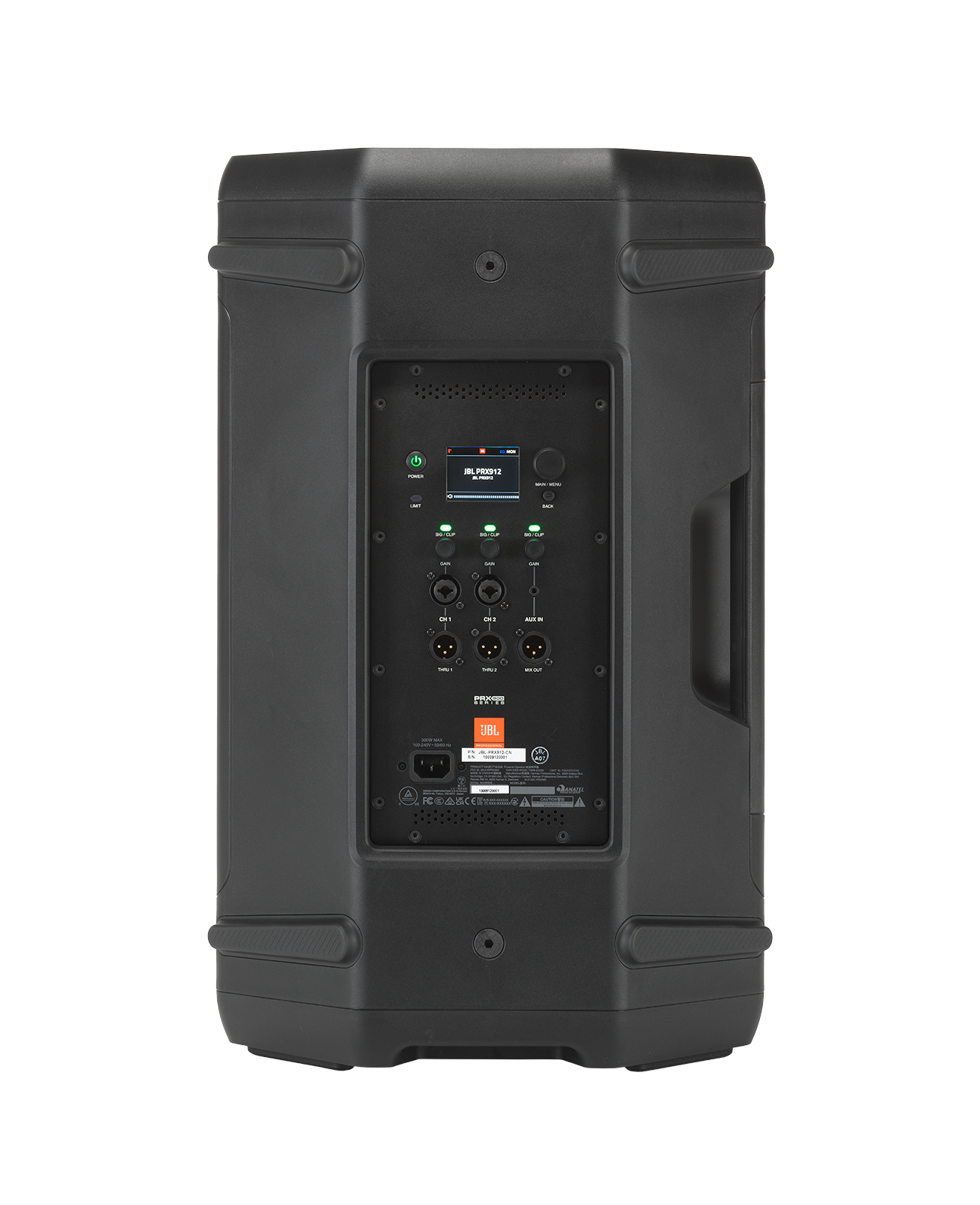 JBL PRX912 Professional 12" / 2000w Powered Two-Way PA Loudspeaker With 3Ch. Mixer and Bluetooth (Each)