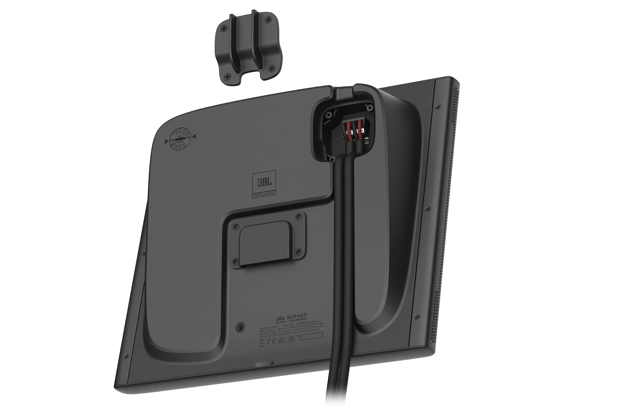 JBL SLP14/T Sleek, Low-Profile On-Wall Loudspeaker - Pair