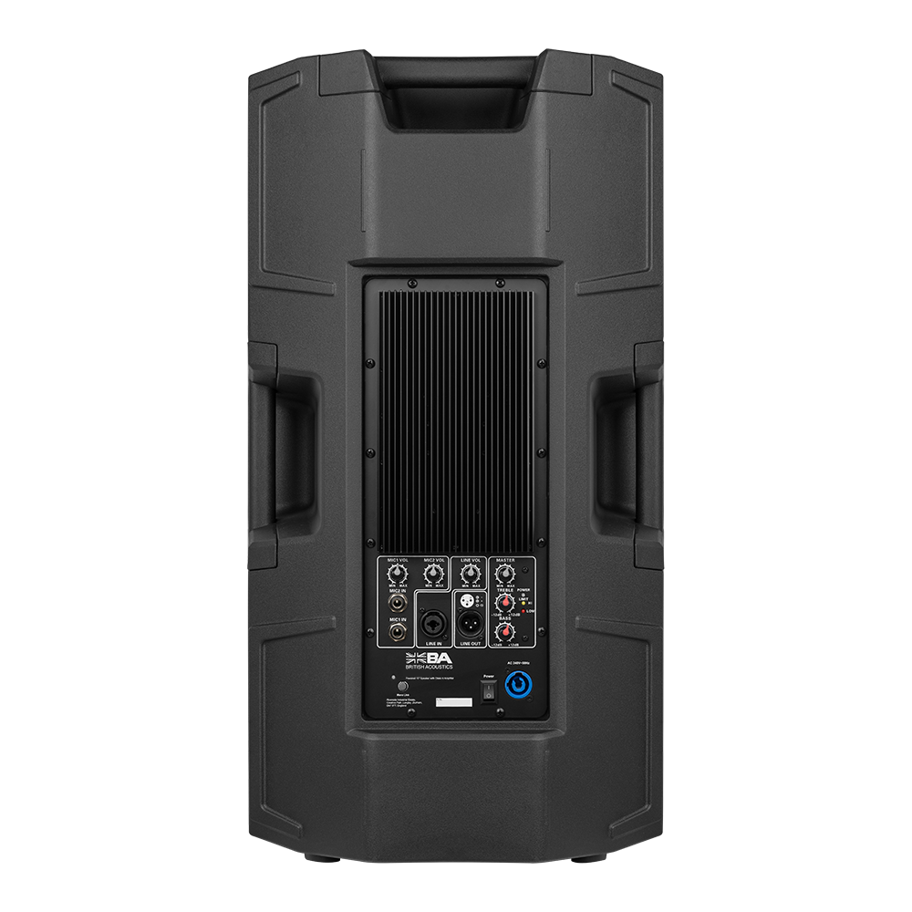 BRITISH ACOUSTICS XP 12H Premium 12‑inch Active Power Speaker System (Pair)