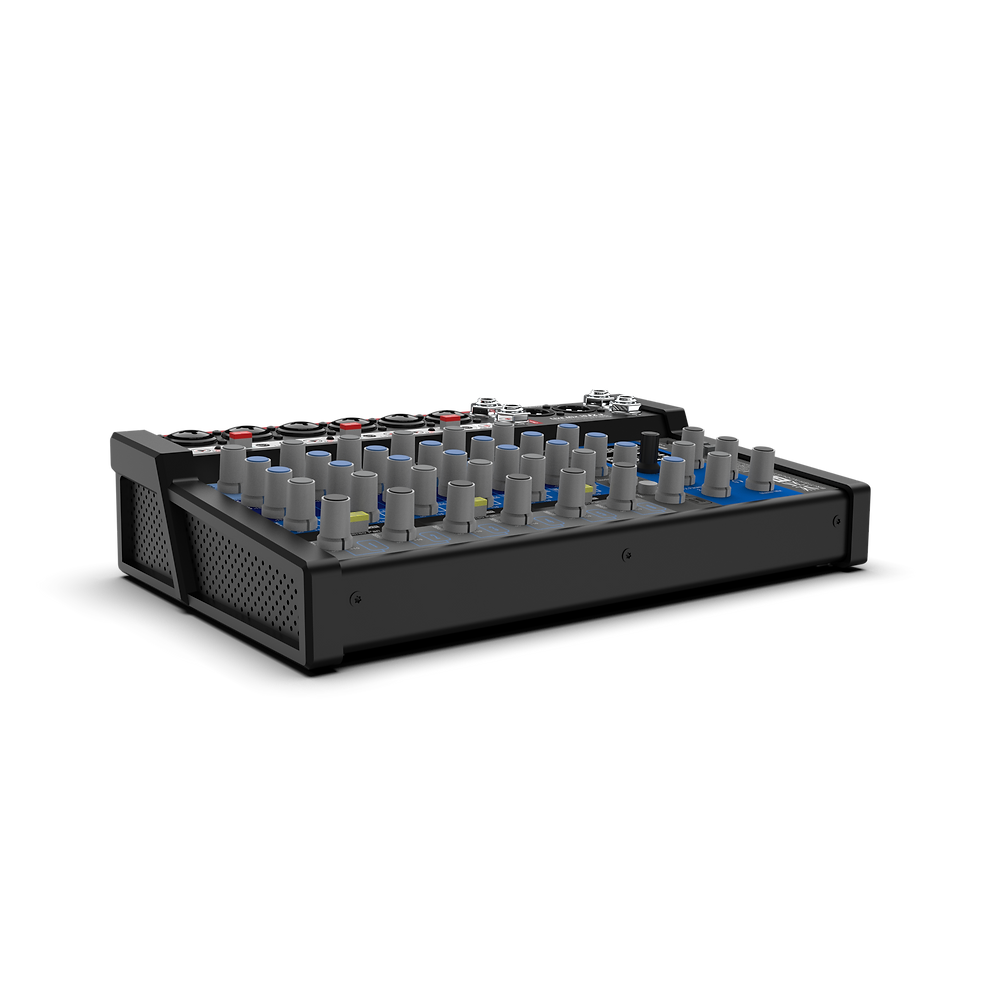 British Acoustics LiveMix 10 FXU – 10‑Channel Compact Analogue Mixer with Dual FX & USB