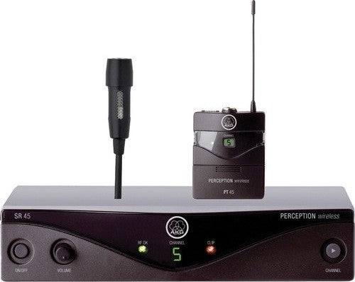 AKG Perception 45 Pres Set BD M High-Performance Wireless Microphone System - Black