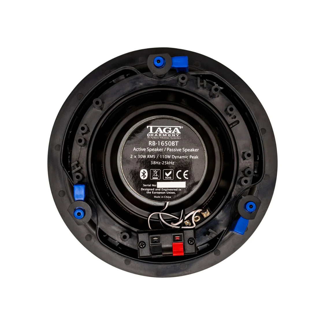 TAGA HARMONY RB-1650BT 6.5" Bluetoth Active In-Ceiling Speakers - Pair