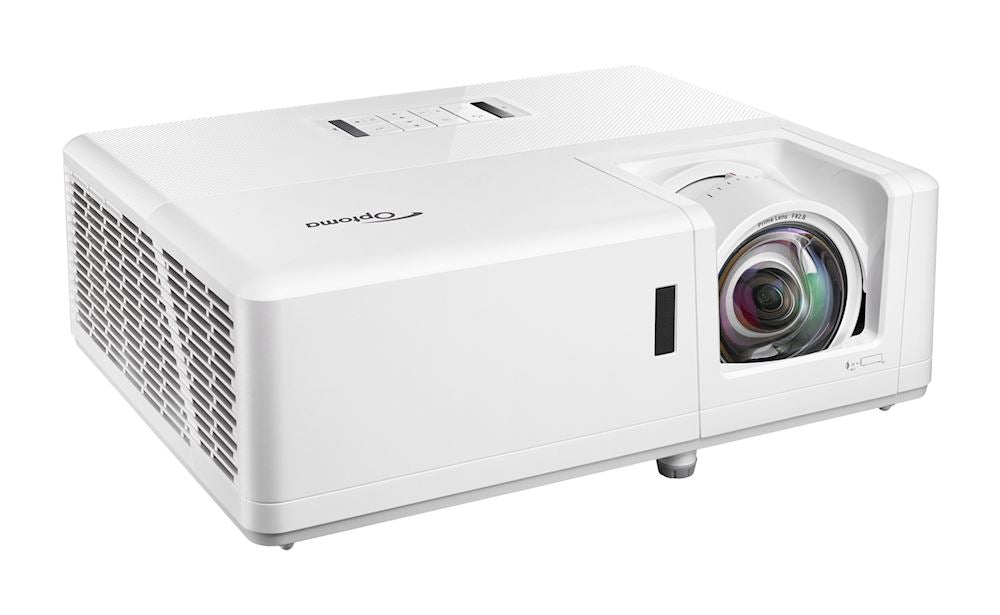 Optoma ZH406ST Compact High Brightness Short Throw Laser Projector - Each