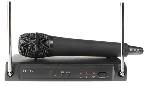 TOA WS-420 Single Channel Wireless Mic System - Set