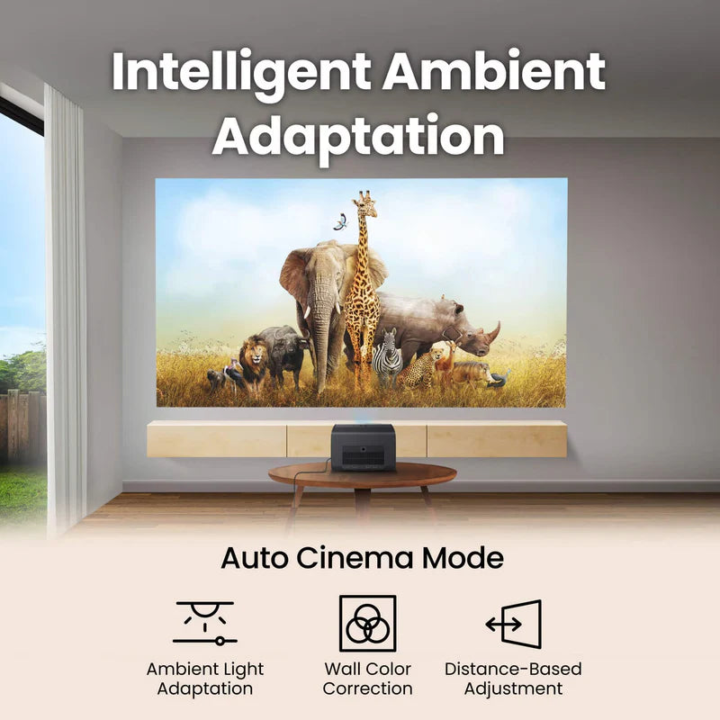 BenQ GP520 2600-Lumen UHD 4K Multi-LED DLP Smart Home Theater & Gaming Projector
