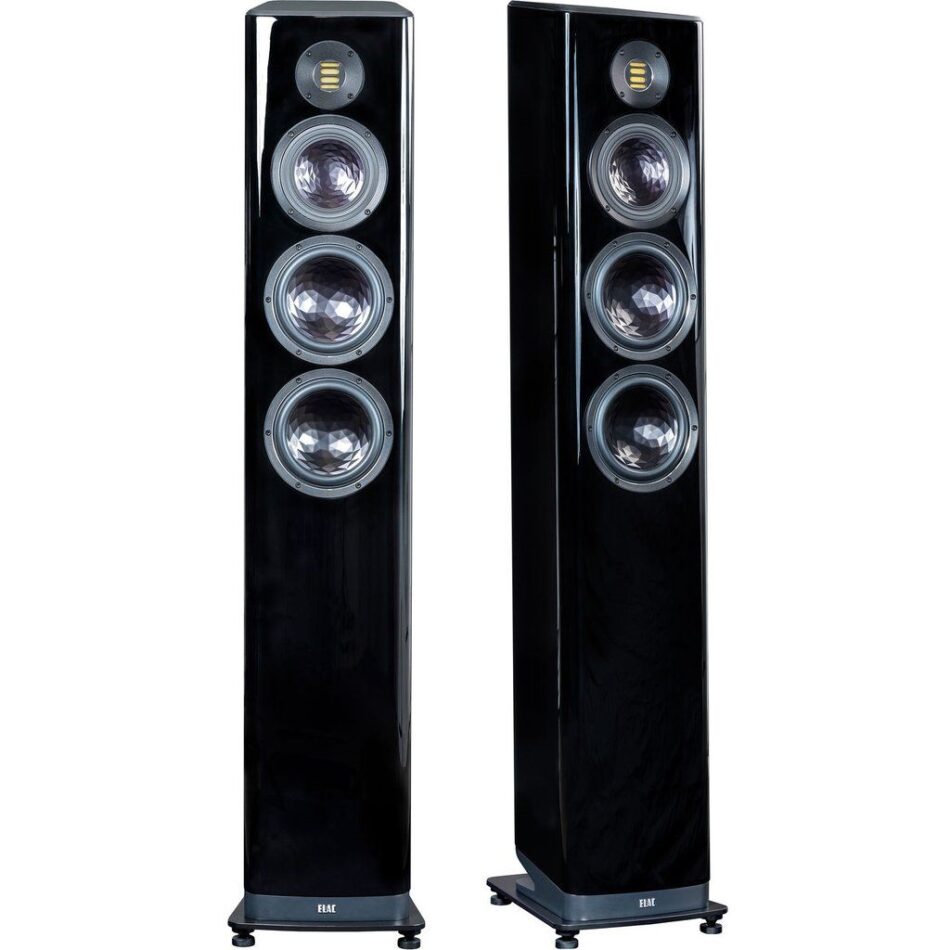Jet5 Tweeter Elac Vela FS409 Floorstanding / Tower Speaker With JET 5 Tweeter– Pair