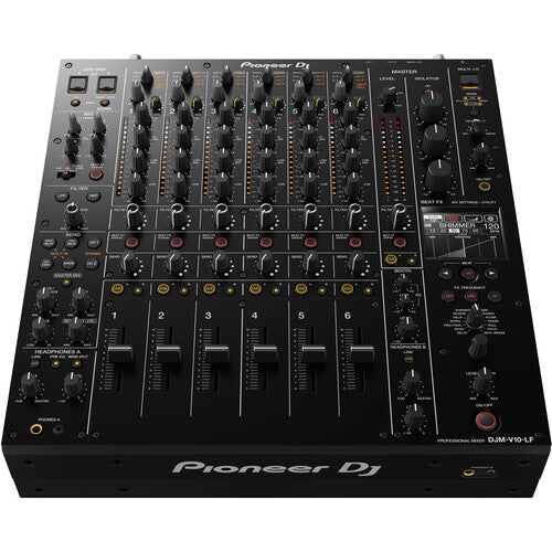 Pioneer DJM V10 LF Creative Style 6-Channel Professional DJ Mixer With Long Fader- Each