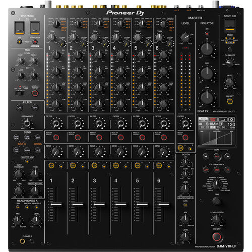 Pioneer DJM V10 LF Creative Style 6-Channel Professional DJ Mixer With Long Fader- Each