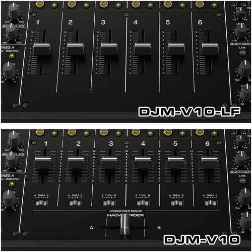 Pioneer DJM V10 LF Creative Style 6-Channel Professional DJ Mixer With Long Fader- Each