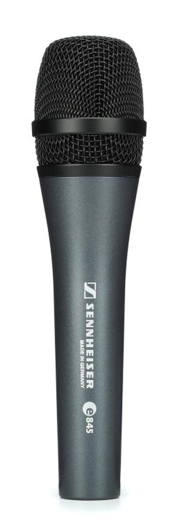 Sennheiser E845 Supercardioid Dynamic Vocal Microphone - Each