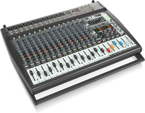 Behringer  PMP6000 1600W 20-Channel Powered Mixer with Dual Multi-FX Processor and FBQ Feedback Detection System - Each