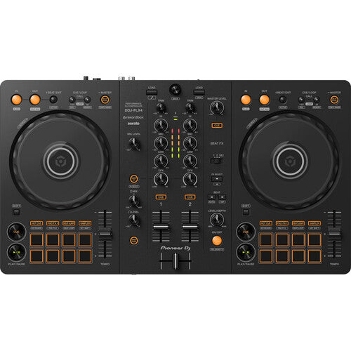 Pioneer DDJ FLX4, 2-Channel DJ Controller For Multiple DJ Applications- Each