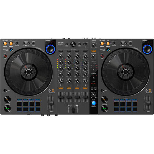 Pioneer DDJ FLX6GT, 4-Channel DJ Controller For Multiple DJ Aapplications (Graphite) - Each