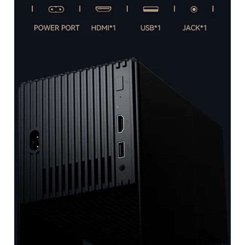 Wanbo Cube 2 Pro Portable Smart Projector – Native 1080p , 500 ANSI Lumens ,Android TV 11 , Auto Focus , 230° Gimbal Stand - Audiomaxx India