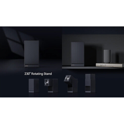 Wanbo Cube 2 Pro Portable Smart Projector – Native 1080p , 500 ANSI Lumens ,Android TV 11 , Auto Focus , 230° Gimbal Stand - Audiomaxx India