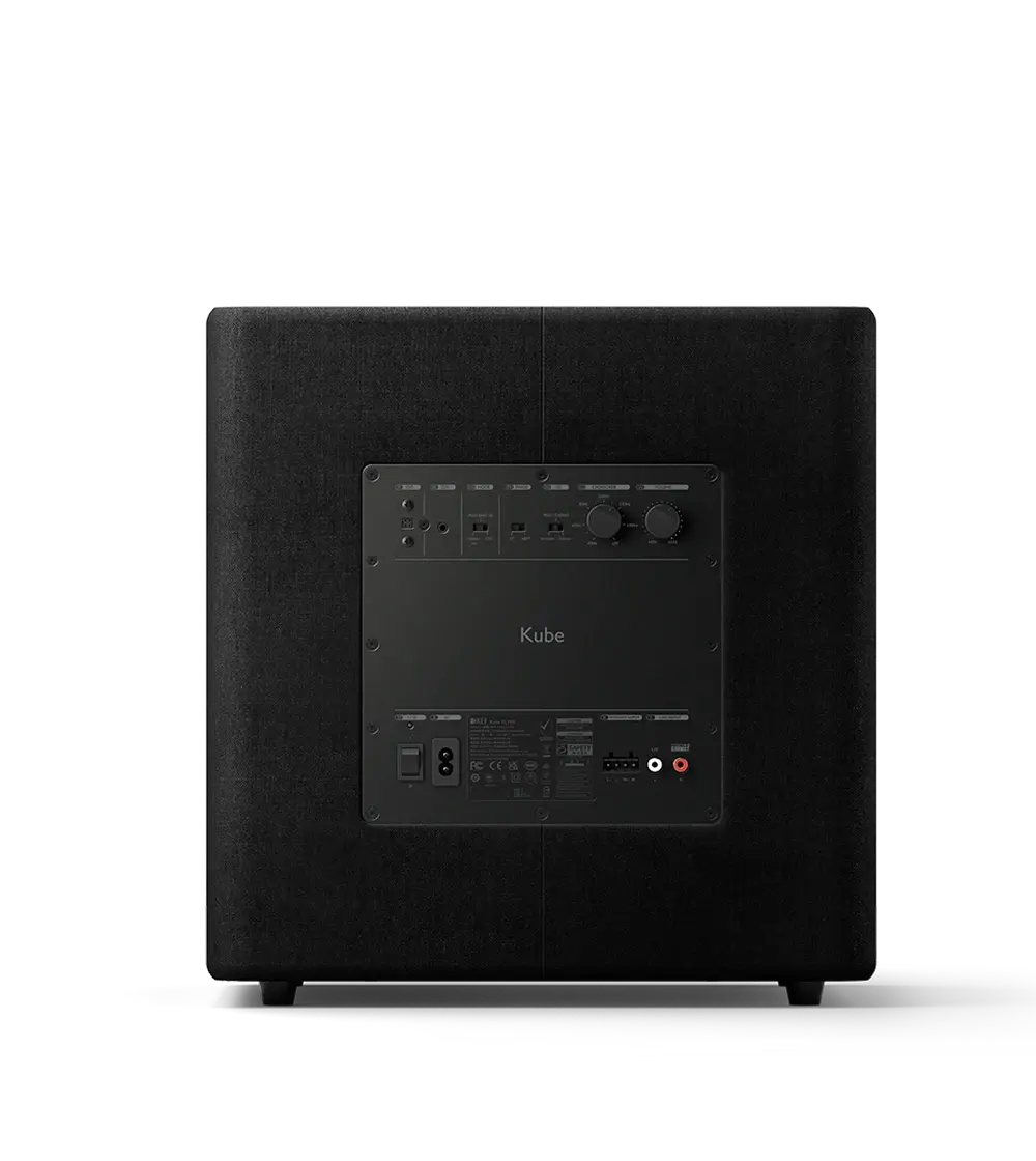 KEF Kube 12 MIE 12-Inch 300W  Front-Firing Active Subwoofer - Audiomaxx India