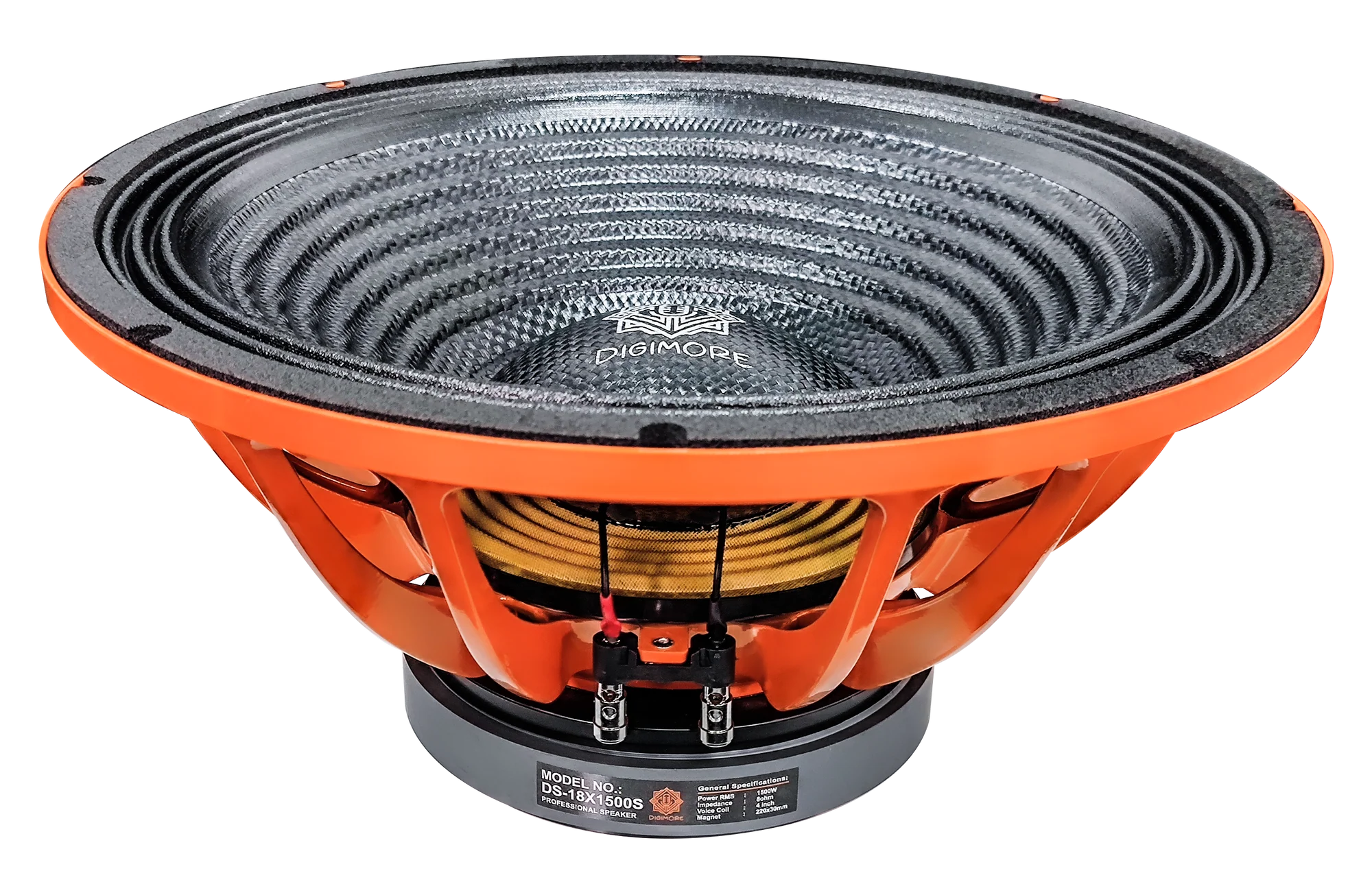 Digimore DS-18X1500S 1500W RMS Woofer for Deep Bass and High-Power Audio Performance