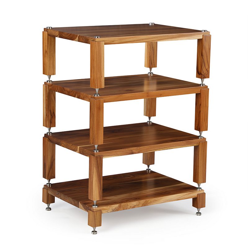 Sigma Podium Reference Hi-Fi Rack Premium Solid Hardwood Modular Rack for Audiophiles , Weight Capacity: 100 Kg Per Tier