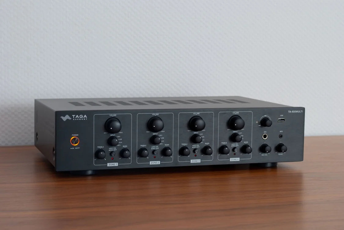 TAGA Harmony TA-600 Multi 4 Zones CI Stereo Amplifier - Each