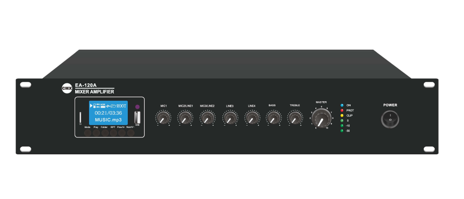 CMX EA-240AW Wi-Fi Internet Streaming Amplifier with USB/SD/FM/Bluetooth