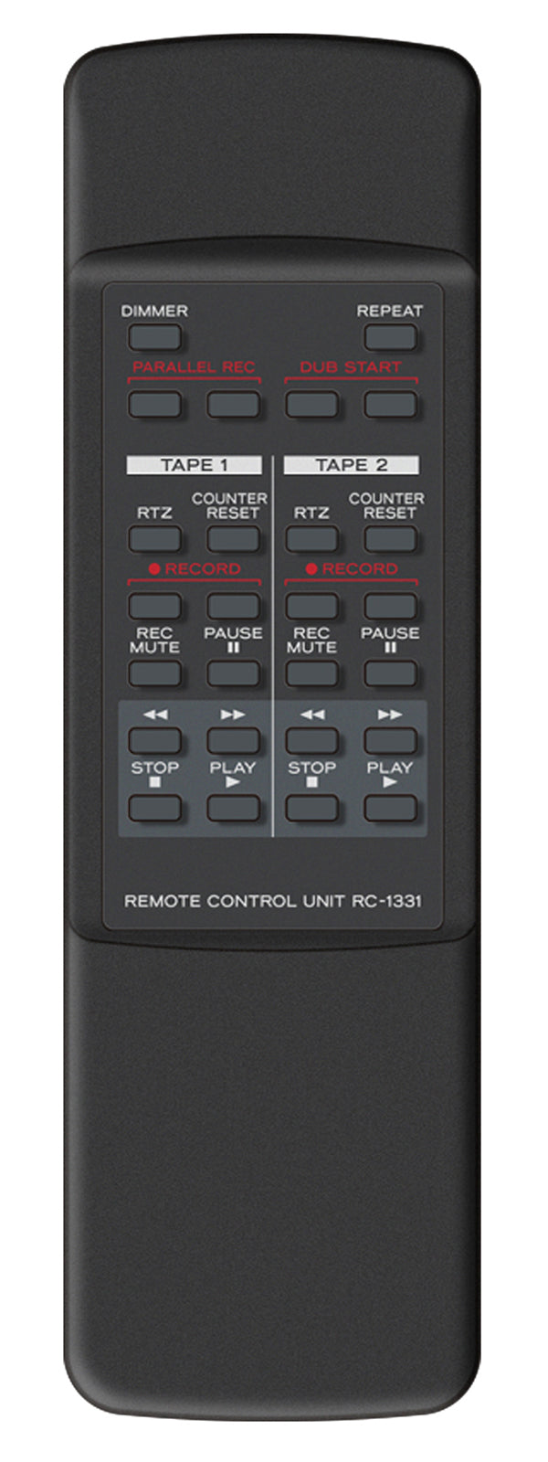 TASCAM 202MK7 Professional Dual Cassette Deck with Auto Reverse, High-Speed Dubbing & Rack-Mount Design