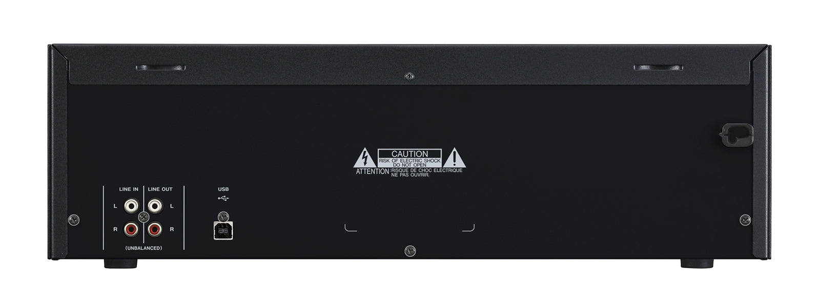 TASCAM 202MK7 Professional Dual Cassette Deck with Auto Reverse, High-Speed Dubbing & Rack-Mount Design