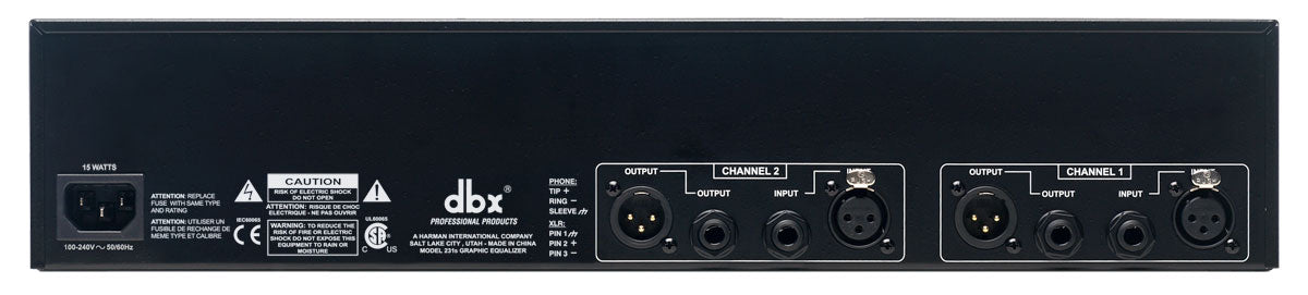 DBX 231s Dual Channel 31-Band Equalizer