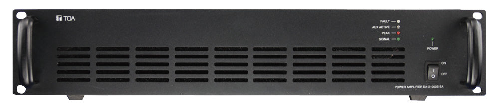 TOA DA-X1000S 1000Watt Power Amplifier Connects to Matrix Controller - Each