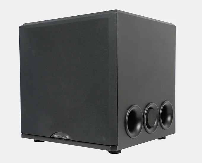 BIC America Acoustech SWA122 1400W 12” Front-Firing Powered Subwoofer - Each