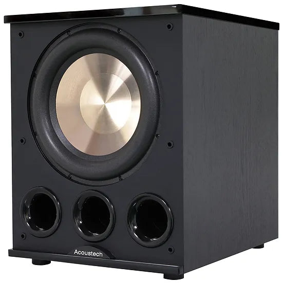 BIC America Acoustech PL-300 12” 1400W Powered Subwoofer with Tri-Tuned Ports and “BASS BOOST - Each