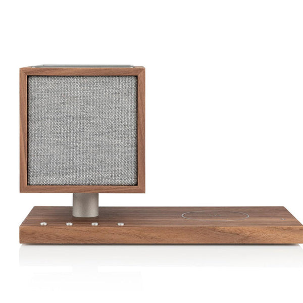 Tivoli Audio REVIVE Walnut / Grey チボリ 箱付 Tivoli Audio - Revive Bluetooth Speaker with Wireless Charging Pad and