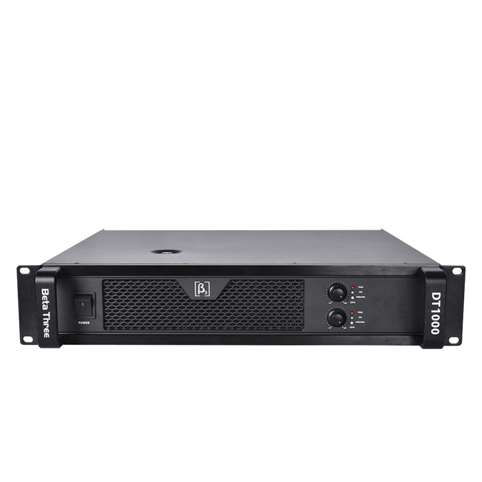 Beta3  DT1000 Professional Power Amplifier | 550w x 2 @ 8Ω | 850w x 2 @ 4Ω - 3 Year Warranty