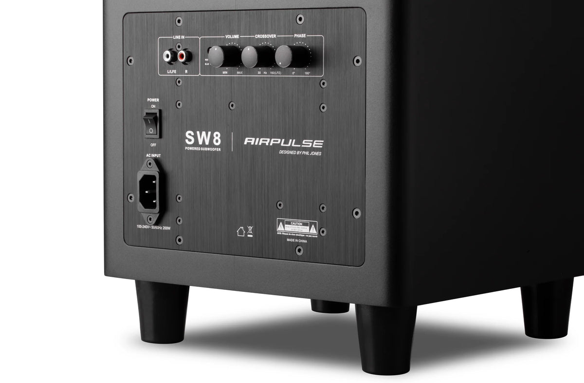 Edifier Airpulse SW8 8 Inch 170W Powered Subwoofer - Each