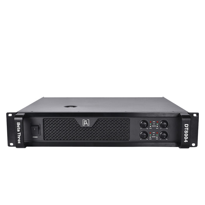 Beta3 DT8004 Professional Power Amplifier |1500w x 4 @ 8Ω | 2500w x 4 @ 4Ω - 3 Year Warranty