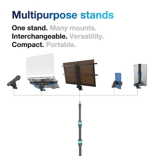 Mic Stand MT19 Tripod Stand With Detachable Base & Detachable Boom Capacity 7 Kgs