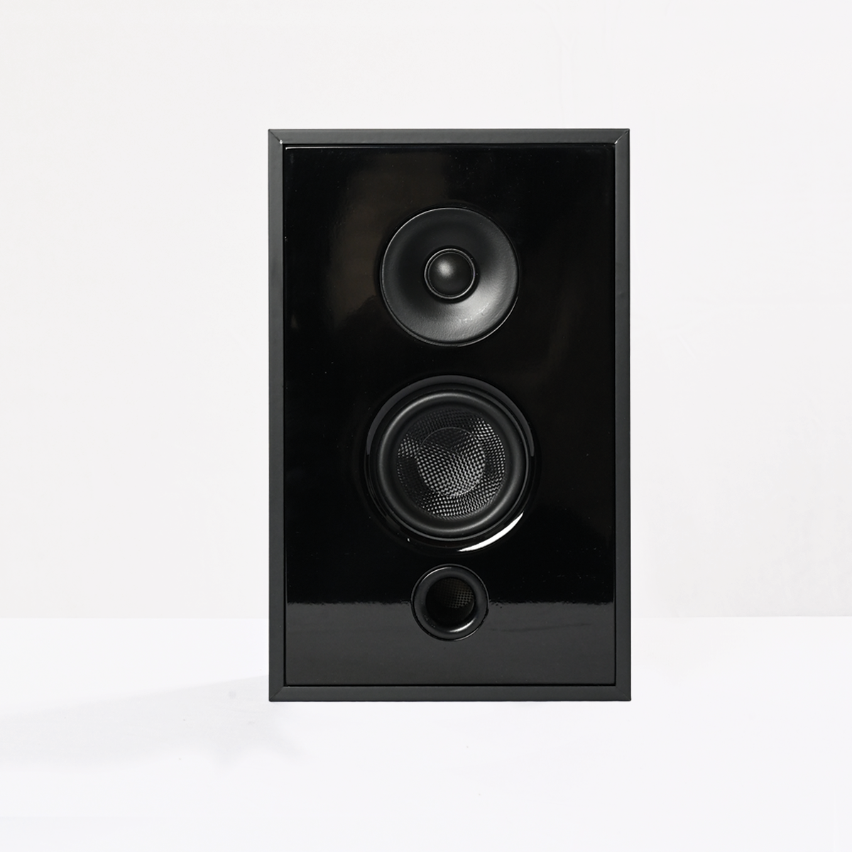 Sonodyne IWO 802 On-Wall / In-Wall 2-Way Installation Speaker with 4” Woofer, 1” Tweeter & Slim Profile Design - Audiomaxx India