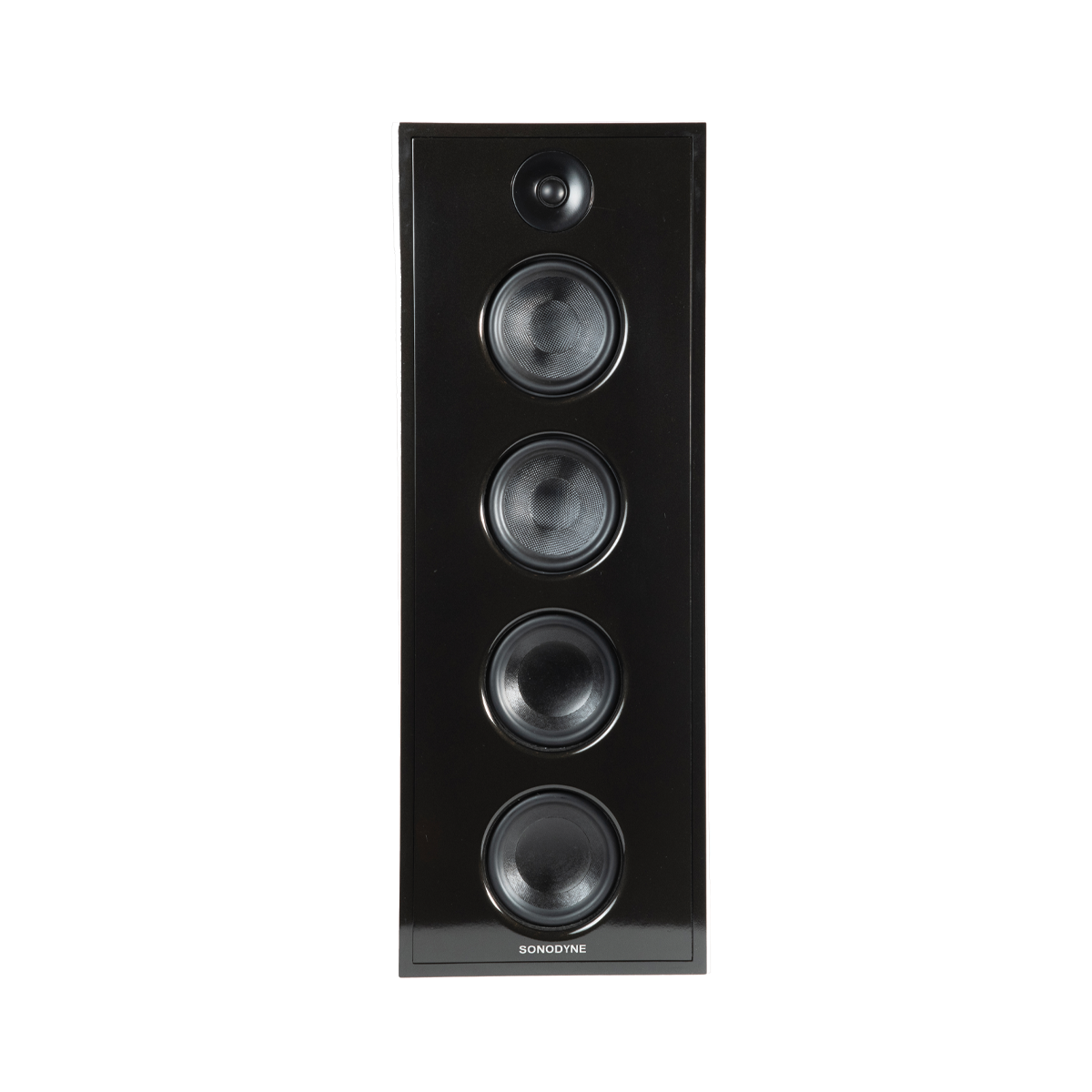 Sonodyne IWO 912 On-Wall / In-Wall 2-Way Installation Speaker with Dual 6” Glass-Fibre Woofers & Passive Radiators, High-Power Slim Tower Design - Audiomaxx India